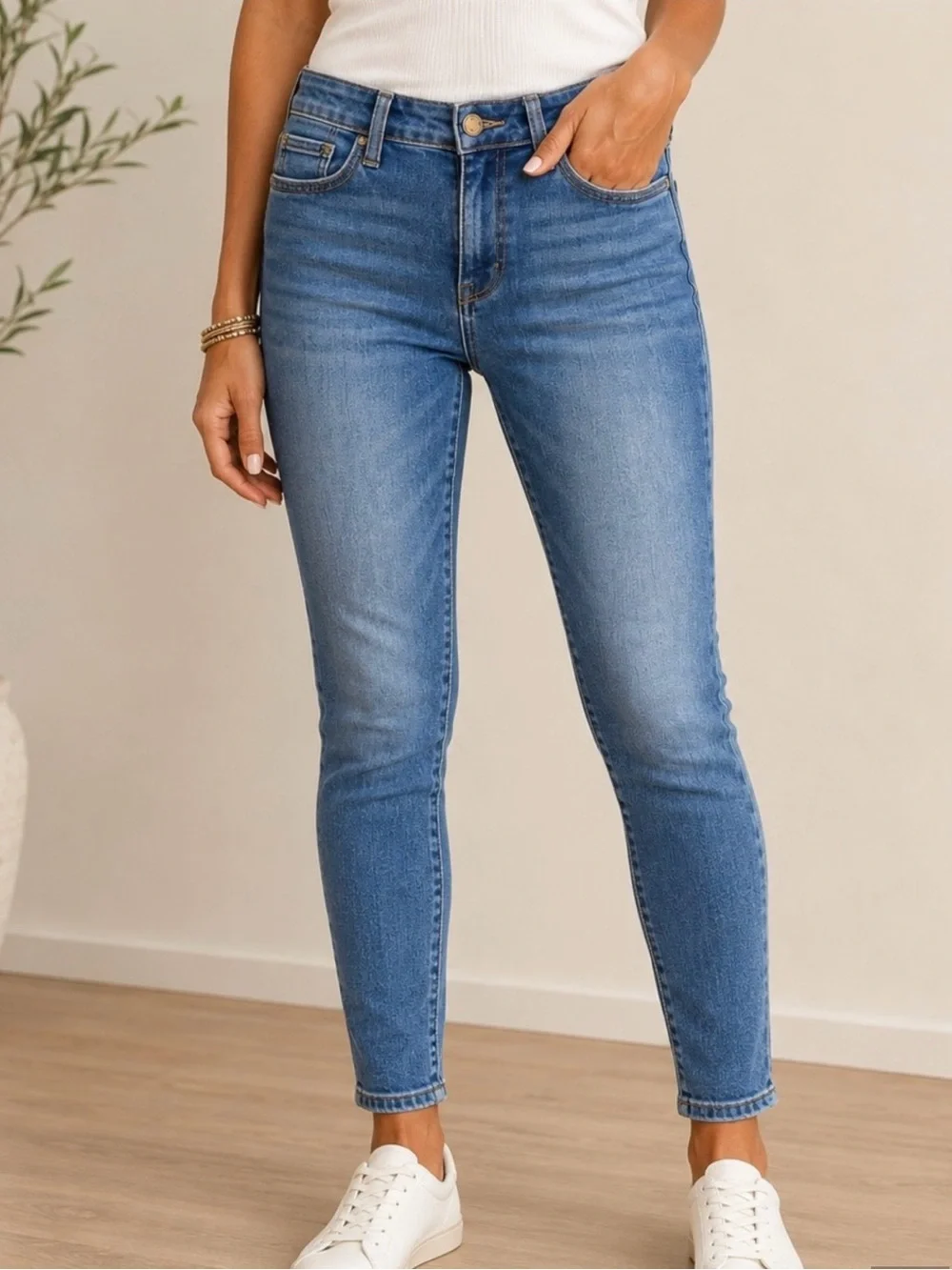 Judy Blue High-Waisted Tummy Control Skinny Jeans Size 9/29
